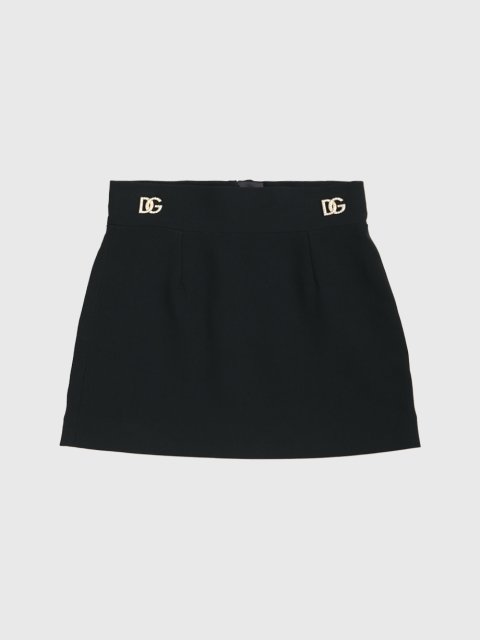 Чорна спідниця DOLCE&GABBANA KIDS : фото - Invogue