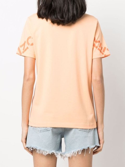 Кремовая футболка KENZO: фото 2 - Invogue