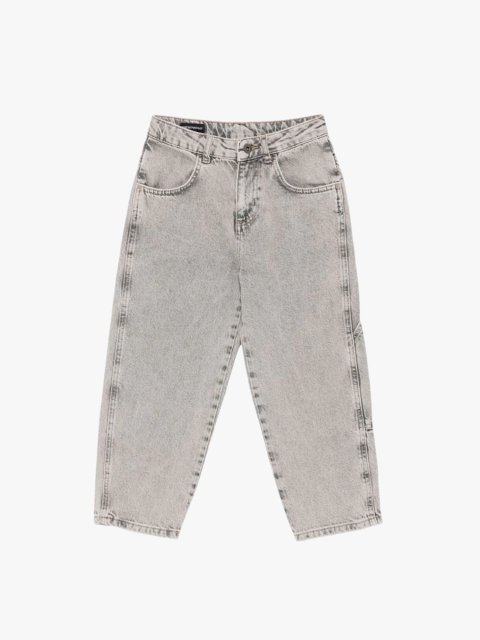 Cірі джинси EMPORIO ARMANI KIDS з бавовни: фото - Invogue
