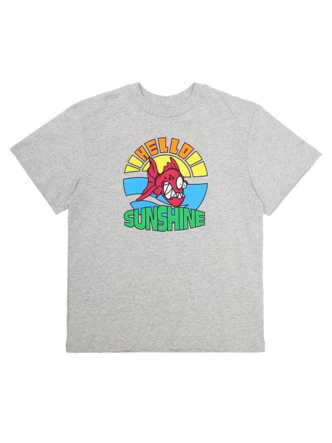 Серая футболка STELLA MCCARTNEY KIDS: фото 2 - Invogue