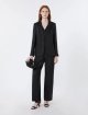 Чорний жакет Weekend Max Mara з льону: фото 1 - Invogue