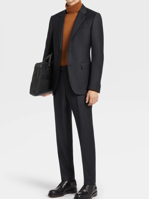 Темно-синій костюм Zegna з вовни Trofeo™: фото 1 - Invogue