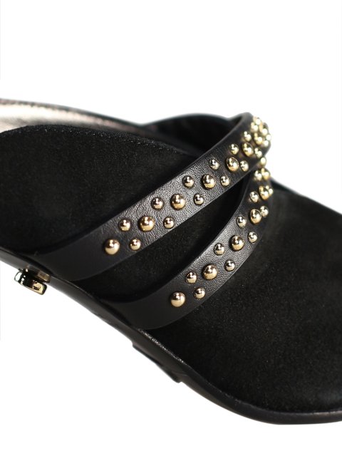 Чёрные мюли DOROTHEE SCHUMACHER: фото 6 - Invogue