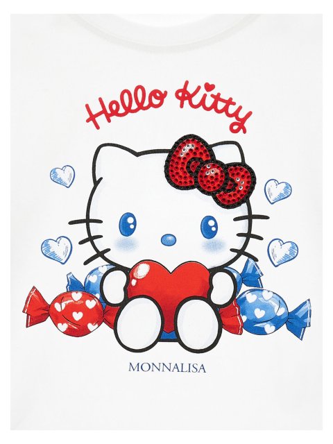 Футболка для дівчинки Hello Kitty Monnalisa: фото 4 - Invogue