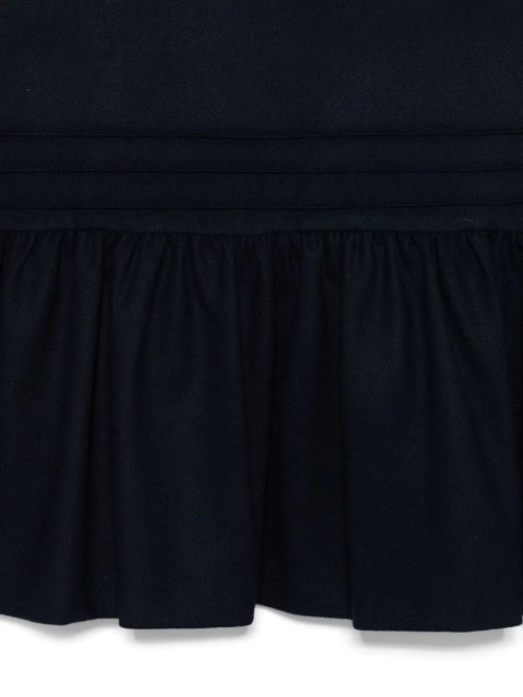 Темно-синее платье IL GUFO без рукавов: фото 2 - Invogue