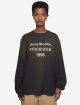 Чорний лонгслів Acne Studios з логотипом: фото 1 - Invogue