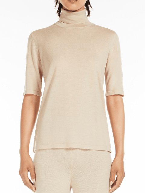 Кремовый гольф MAX MARA: фото 1 - Invogue
