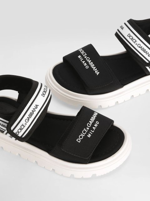 Босоніжки DOLCE&GABBANA KIDS зі шкіри: фото 3 - Invogue