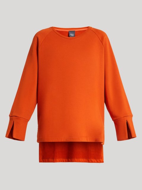 Оранжевый свитшот PERSONA: фото - Invogue