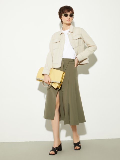 Пісочна куртка Max&Co з бавовняного флісу: фото 1 - Invogue