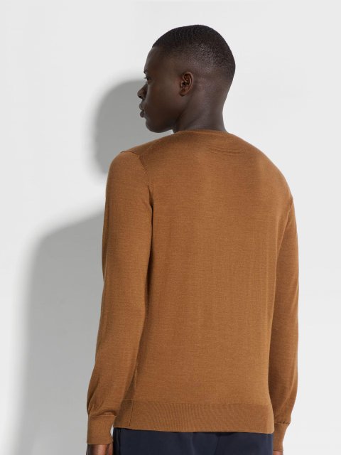 Светр Zegna з круглим вирізом із суміші кашеміру: фото 2 - Invogue