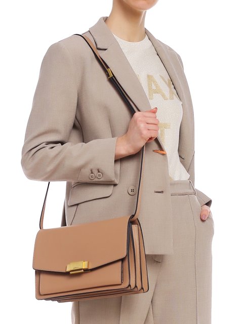 Бежевая сумка MARELLA: фото 3 - Invogue