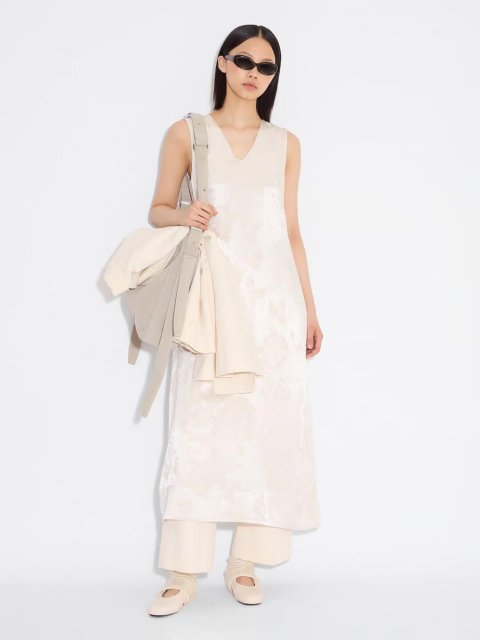 Біла сукня Holzweiler вільного крою: фото 2 - Invogue