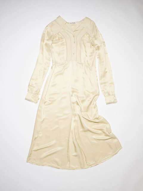 Жёлтое платье ACNE STUDIOS: фото - Invogue