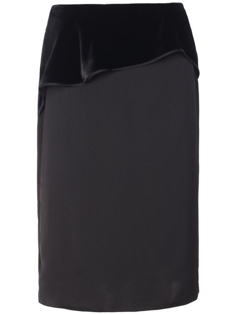 Чорна спідниця HELMUT LANG : фото - Invogue