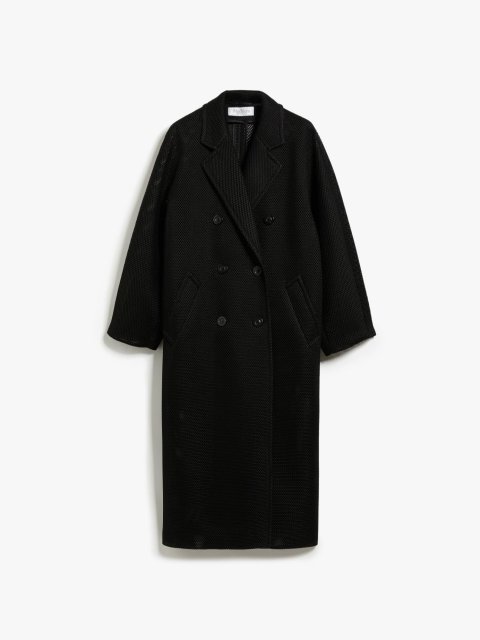 Чорне пальто MAX MARA двобортне: фото - Invogue