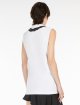 Білий топ SPORTMAX з принтом: фото 2 - Invogue