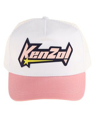 Белая кепка KENZO: фото - Invogue