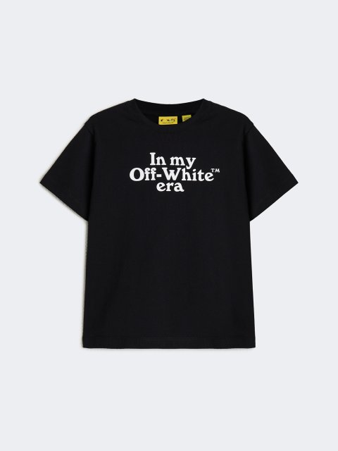 Чорна футболка Off-White з бавовни: фото - Invogue