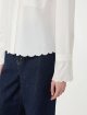 Молочна сорочка WEEKEND MAX MARA з бавовняного попліну: фото 5 - Invogue