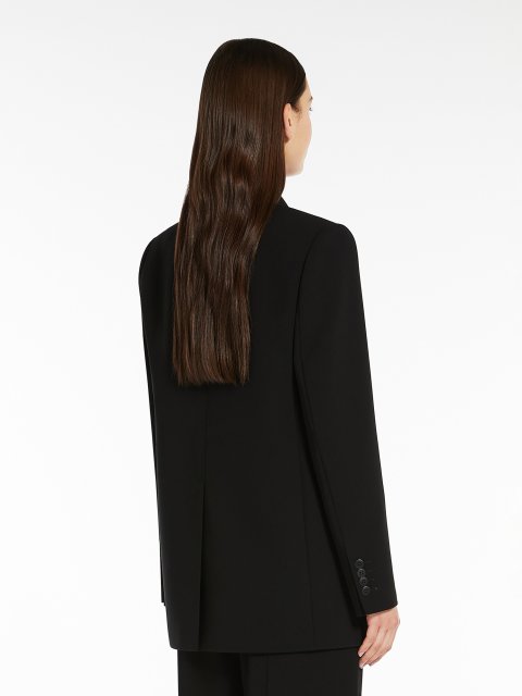 Черный жакет Max Mara однобортный: фото 3 - Invogue