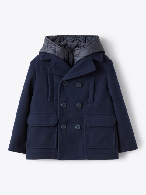 Синє пальто IL GUFO : фото - Invogue