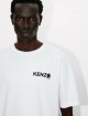 Біла футболка Kenzo з бавовни з принтом: фото 4 - Invogue