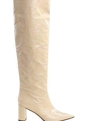 Чёрные сапоги DOROTHEE SCHUMACHER: фото - Invogue