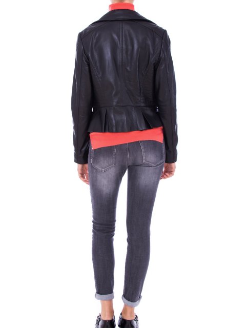 Куртка кожаная Marc Cain (2830): фото 4 - Invogue