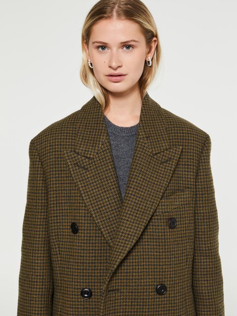 Пальто Acne Studios цвета хаки: фото 3 - Invogue