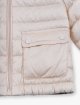 Світло-бежева куртка MONCLER з капюшоном: фото 2 - Invogue