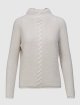 Молочный свитер MAX MARA: фото - Invogue