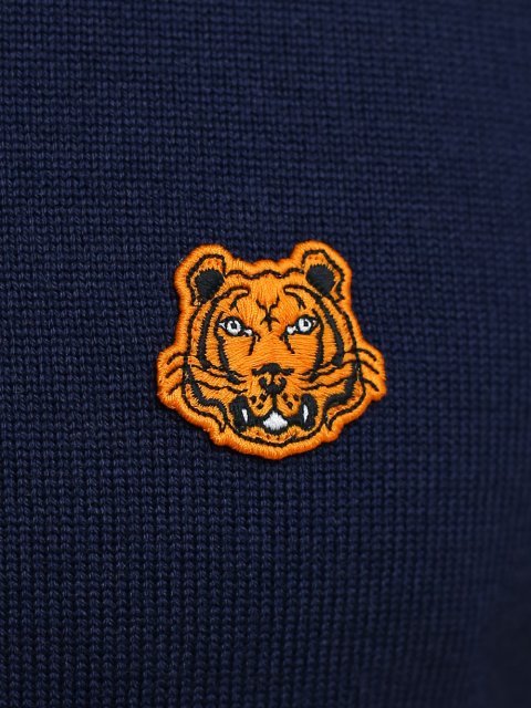 Синий свитер KENZO: фото 5 - Invogue