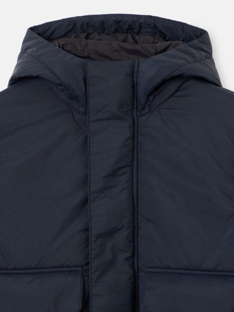 Темно-синя куртка STONE ISLAND KIDS : фото 1 - Invogue