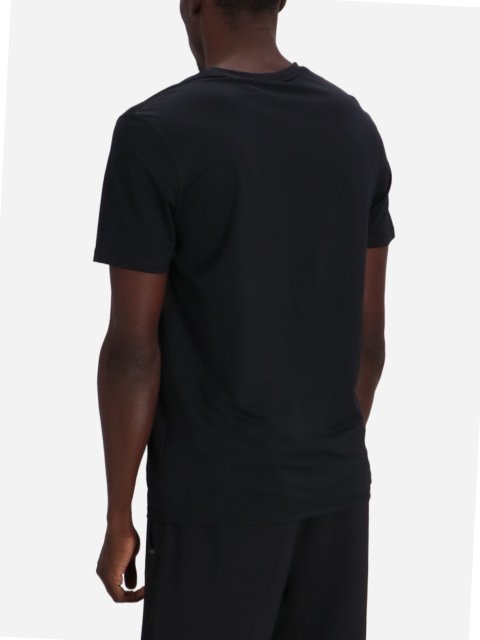 Черная футболка BOSS с логотипом: фото 3 - Invogue