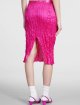 Спідниця кольору фуксії Acne Studios міді: фото 3 - Invogue