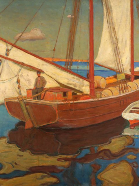 Платок с принтом OFAM: фото 1 - Invogue