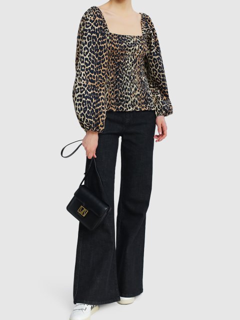 Чёрная сумка MANU ATELIER: фото 1 - Invogue