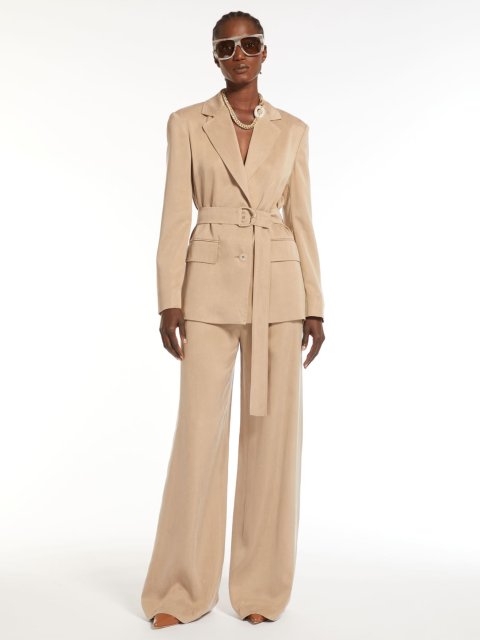 Бежевий жакет MAX MARA : фото 3 - Invogue