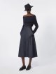 Темно-синий свитер MAX MARA из кашемировой пряжи: фото 1 - Invogue