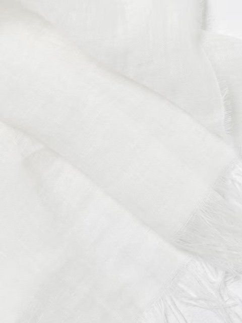 Білий шарф MAX MARA : фото 2 - Invogue