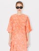 Помаранчева блуза Kenzo шовкова: фото 2 - Invogue