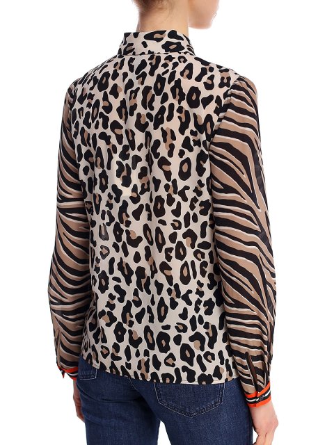 Коричнева блуза MARC CAIN : фото 4 - Invogue