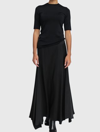 Чёрная юбка Sportmax: фото 1 - Invogue