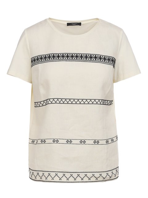 Молочна блуза WEEKEND MAX MARA : фото - Invogue