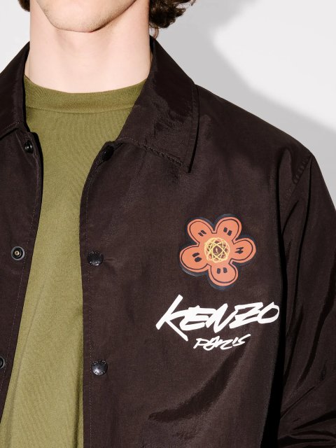 Коричневый пиджак KENZO : фото 5 - Invogue
