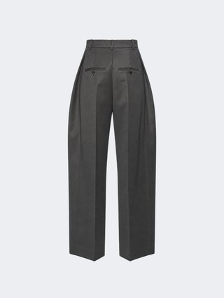Серые брюки Pushbutton из шерсти и полиэстера: фото 2 - Invogue