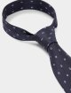Тёмно-синий галстук BOSS: фото 5 - Invogue