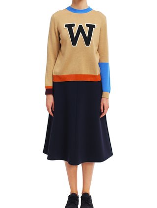 Бежевый свитер WEEKEND MAX MARA: фото 1 - Invogue