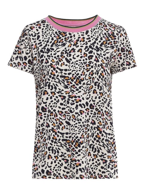 Розовая футболка MARC CAIN: фото - Invogue